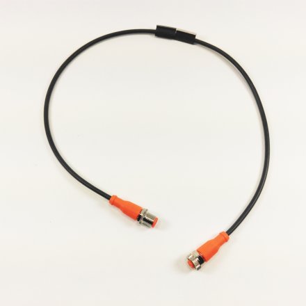 M12 forlnger kabel 0,6m 5 pol Code A