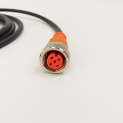 M12 extension cable 2m 5 pole Code A