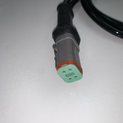 CABLE VALVE 4-PIN DT TO 2-PIN DT