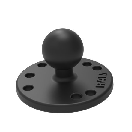B-ball with 6-hole mounting plate