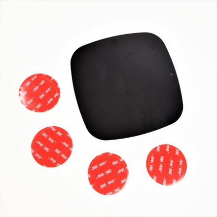 Bracket flat steel plate. Magnetic mount