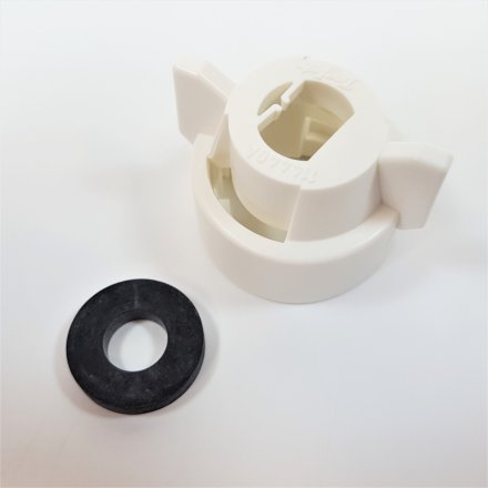 Quick TeeJet Cap, XR/TT/TTJ/AIXR, white, washer
