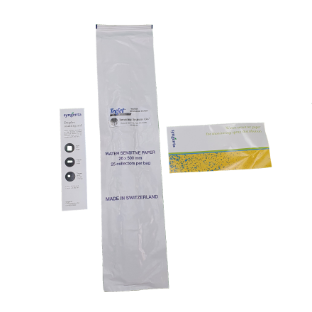 Water Sensitive Paper, 500x26 mm, 25 sheets