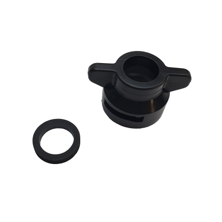 Cap and washer, Black, TX-TG-TK Hardi