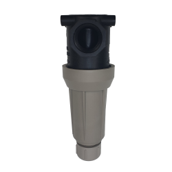 Strainer 1", Polypro, BSPT, ISO Red, 30 Mesh