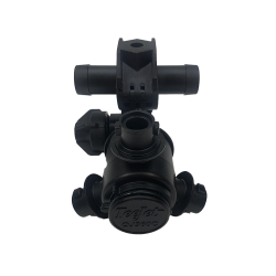 363C, 3 Outlet, double, 3/4 inch