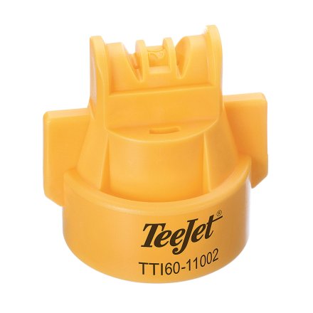 TTI TwinJet Tip/Cap, 02 Yellow, Poly