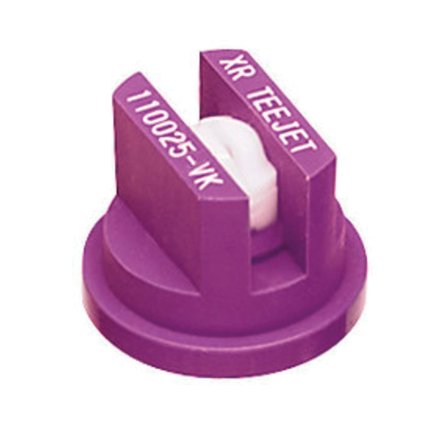 TeeJet XR Spray Tip, 025 Violet, Ceramic
