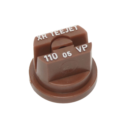 TeeJet XR Spray Tip, 05 Brown, Poly